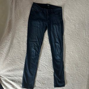 Paige dark wash skinny jeans -size 27, great condition